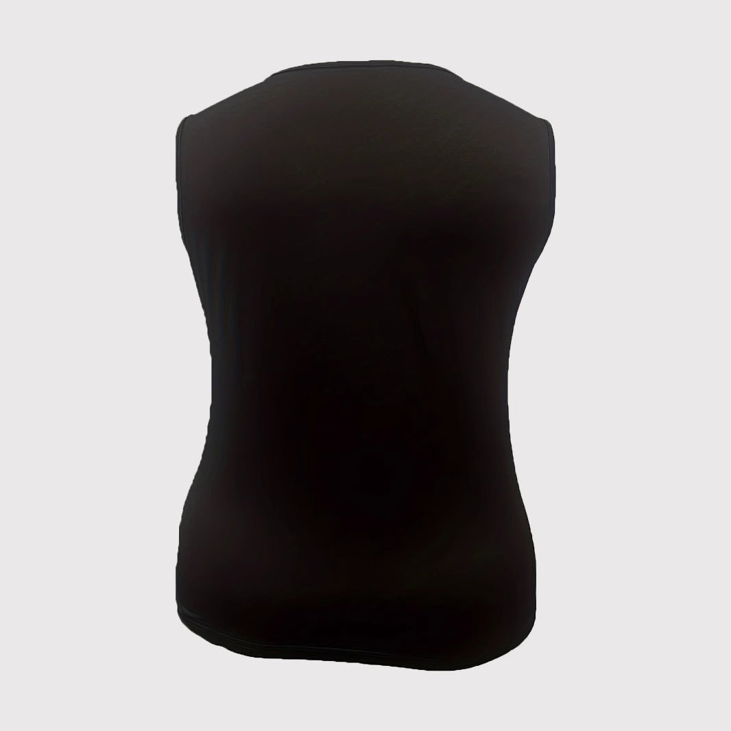 Summer Fashion Solid Color Casual Sexy Tank Top