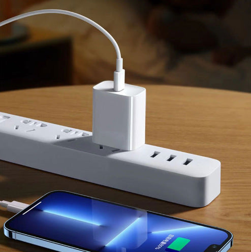 USB chargers, wall chargers PD20w Charger 20W USB TYPE-C Charging Plug Data Cable