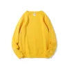 Polar Fleece Round Neck Hoodie Plus Fleece College Japanese Candy-colored Thickened Hoodies for Men