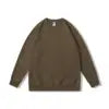 Polar Fleece Round Neck Hoodie Plus Fleece College Japanese Candy-colored Thickened Hoodies for Men