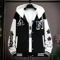 YiXin Oversized Hoodie Men 2023 Top Quality Hoodies for Men Loose Casual Printed Letter  Patchwork Men Hoodies