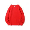 Polar Fleece Round Neck Hoodie Plus Fleece College Japanese Candy-colored Thickened Hoodies for Men