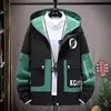 YiXin Hoodie Oversize Pull Over Hoodies Men Fashion Patchwork Hooded Spring Autumn Hoodies for Men Stylish