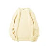 Polar Fleece Round Neck Hoodie Plus Fleece College Japanese Candy-colored Thickened Hoodies for Men