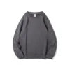 Polar Fleece Round Neck Hoodie Plus Fleece College Japanese Candy-colored Thickened Hoodies for Men