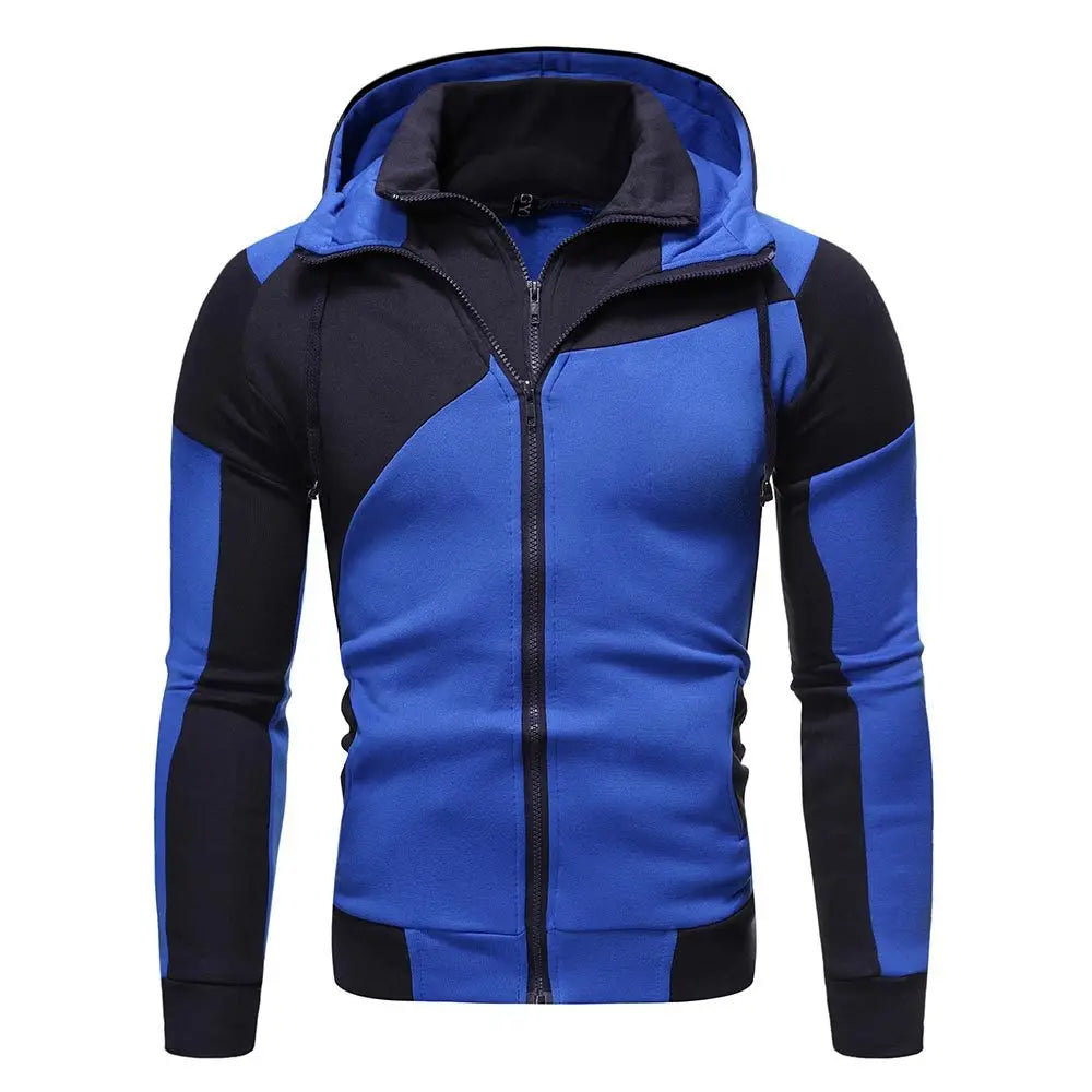 YiXin Hoodies for Men High Quality Winter Autumn Patchwork Fashion Pull Over Hoodies Men Loose Casual Hoodies Men