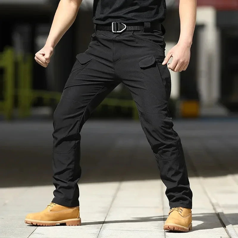 Tactical Cargo Pants Men's Classic Outdoor Hiking Trekking Men Tactical Joggers Pants Military Multi Pocket Trousers
