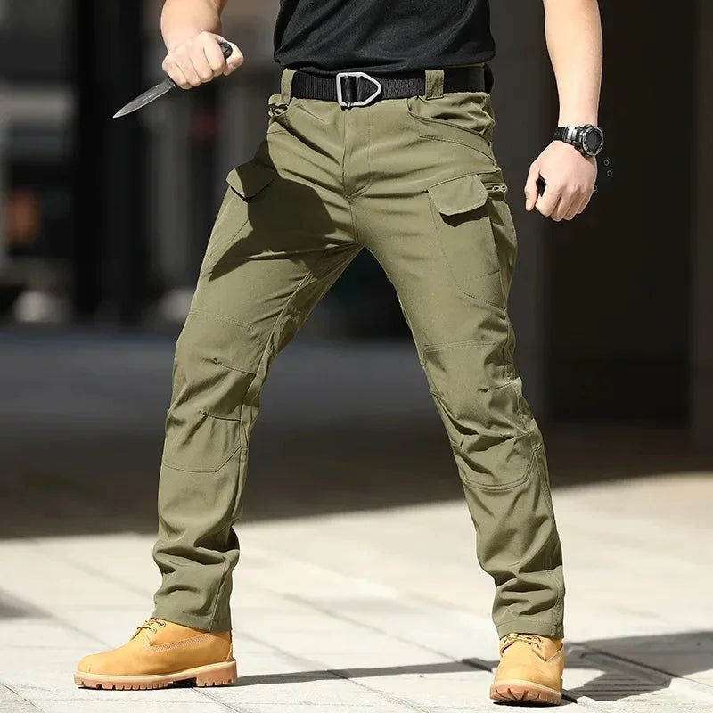 Tactical Cargo Pants Men's Classic Outdoor Hiking Trekking Men Tactical Joggers Pants Military Multi Pocket Trousers