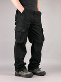 New Men Cargo Pants Pants 6 Pockets Fashion Cargo Pants Quality Cotton Outdoor Male Casual Pants