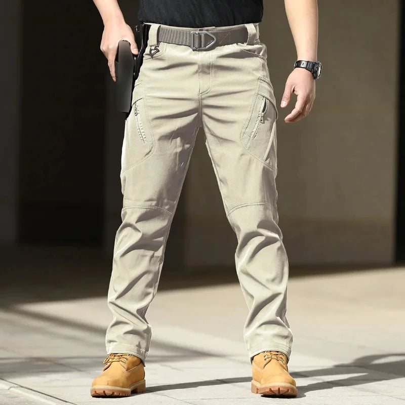 Tactical Cargo Pants Men's Classic Outdoor Hiking Trekking Men Tactical Joggers Pants Military Multi Pocket Trousers