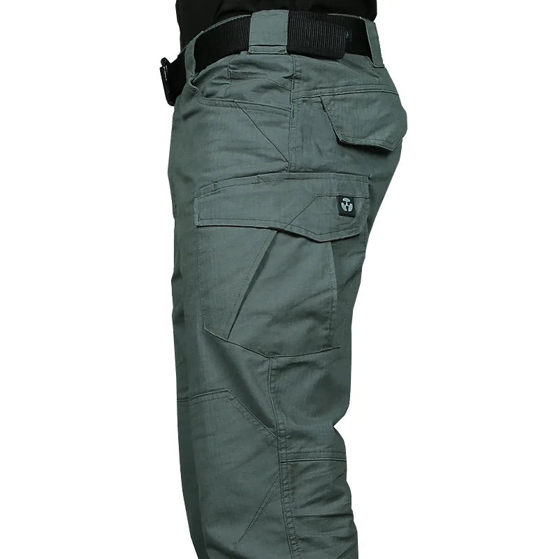 High Quality Waterproof Cargo Pants Solid Sweatpants Trousers Outdoor Straight Men Tactical Cargo Pants