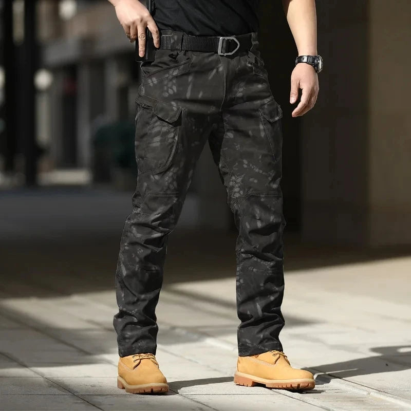 Tactical Cargo Pants Men's Classic Outdoor Hiking Trekking Men Tactical Joggers Pants Military Multi Pocket Trousers