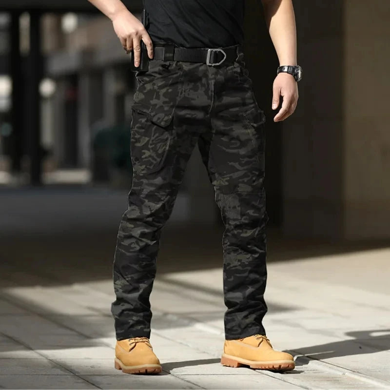 Tactical Cargo Pants Men's Classic Outdoor Hiking Trekking Men Tactical Joggers Pants Military Multi Pocket Trousers