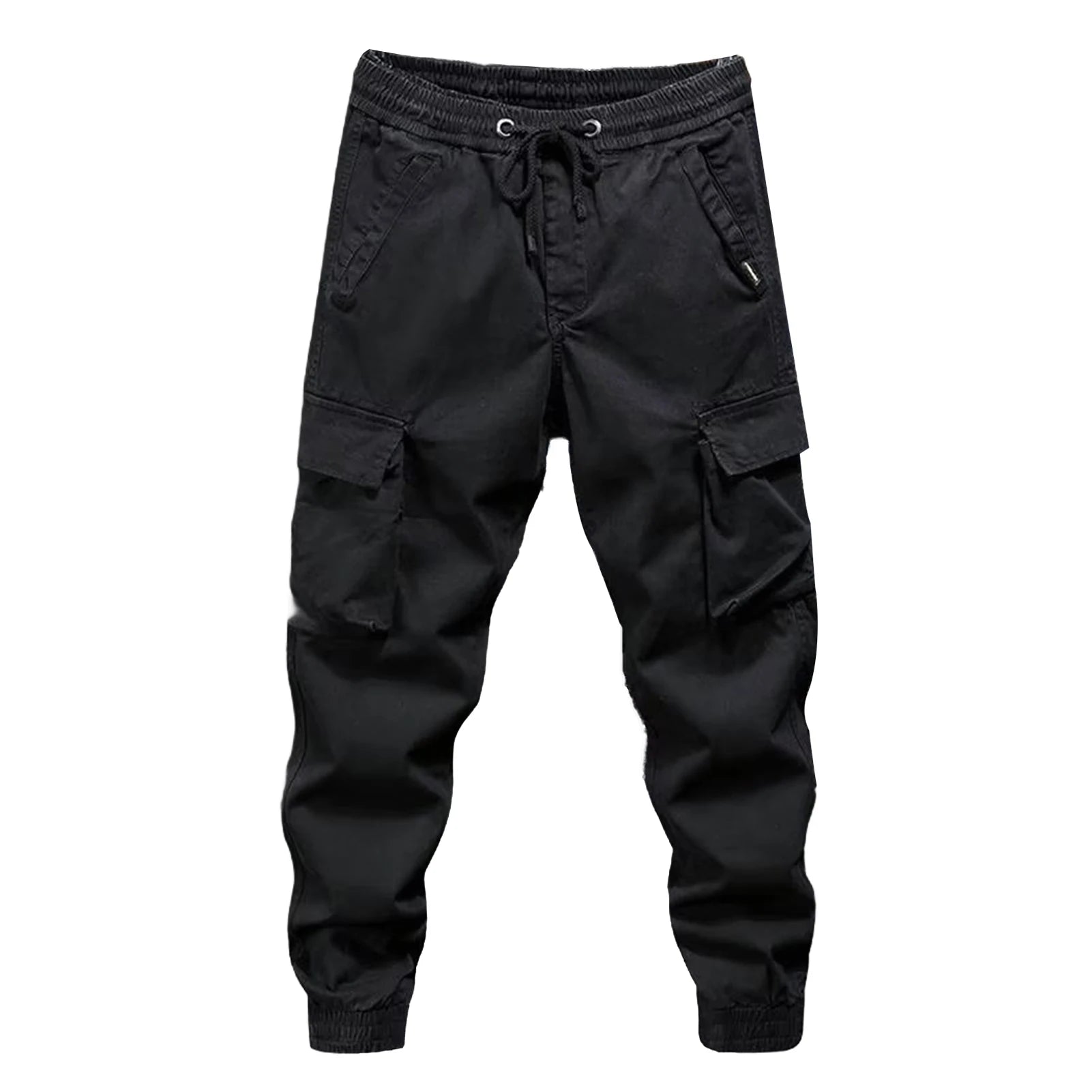 Pants for Mens Elastic Casual Trousers Zipper Multi Pocket Joggers Male Trousers Work Pants Jogging Pants
