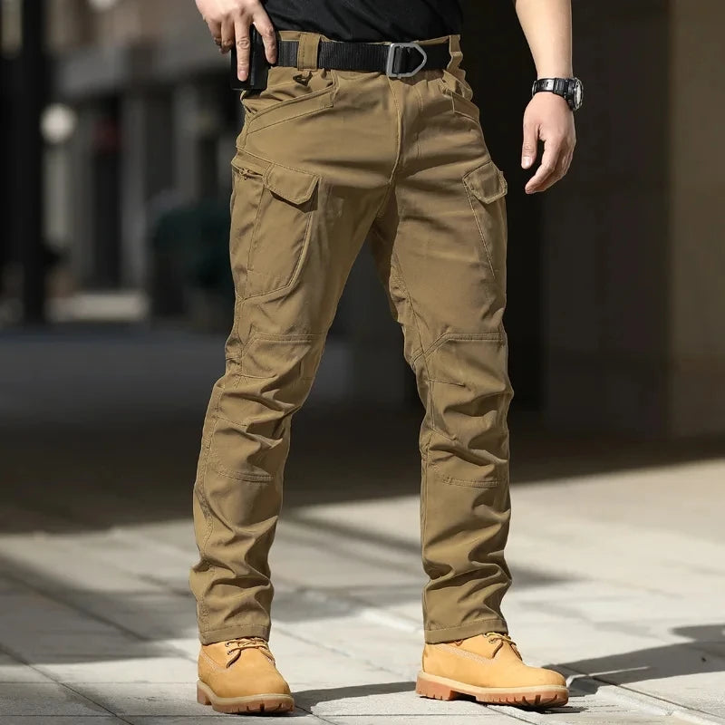 Tactical Cargo Pants Men's Classic Outdoor Hiking Trekking Men Tactical Joggers Pants Military Multi Pocket Trousers