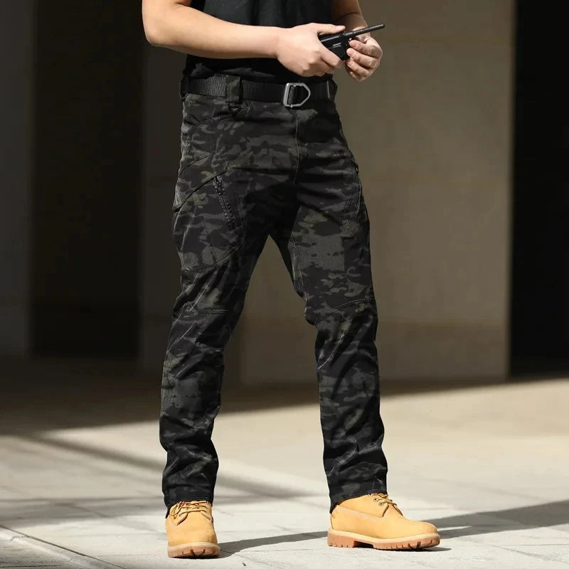 Tactical Cargo Pants Men's Classic Outdoor Hiking Trekking Men Tactical Joggers Pants Military Multi Pocket Trousers