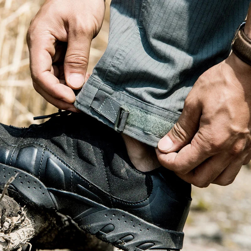 High Quality Waterproof Cargo Pants Solid Sweatpants Trousers Outdoor Straight Men Tactical Cargo Pants