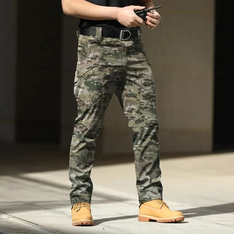 Tactical Cargo Pants Men's Classic Outdoor Hiking Trekking Men Tactical Joggers Pants Military Multi Pocket Trousers