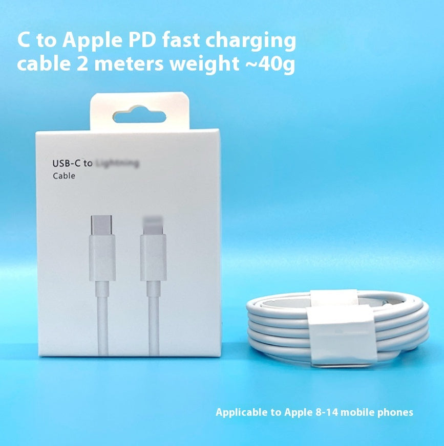 USB chargers, wall chargers PD20w Charger 20W USB TYPE-C Charging Plug Data Cable